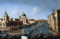La regata femenina del Gran Canal Canaletto